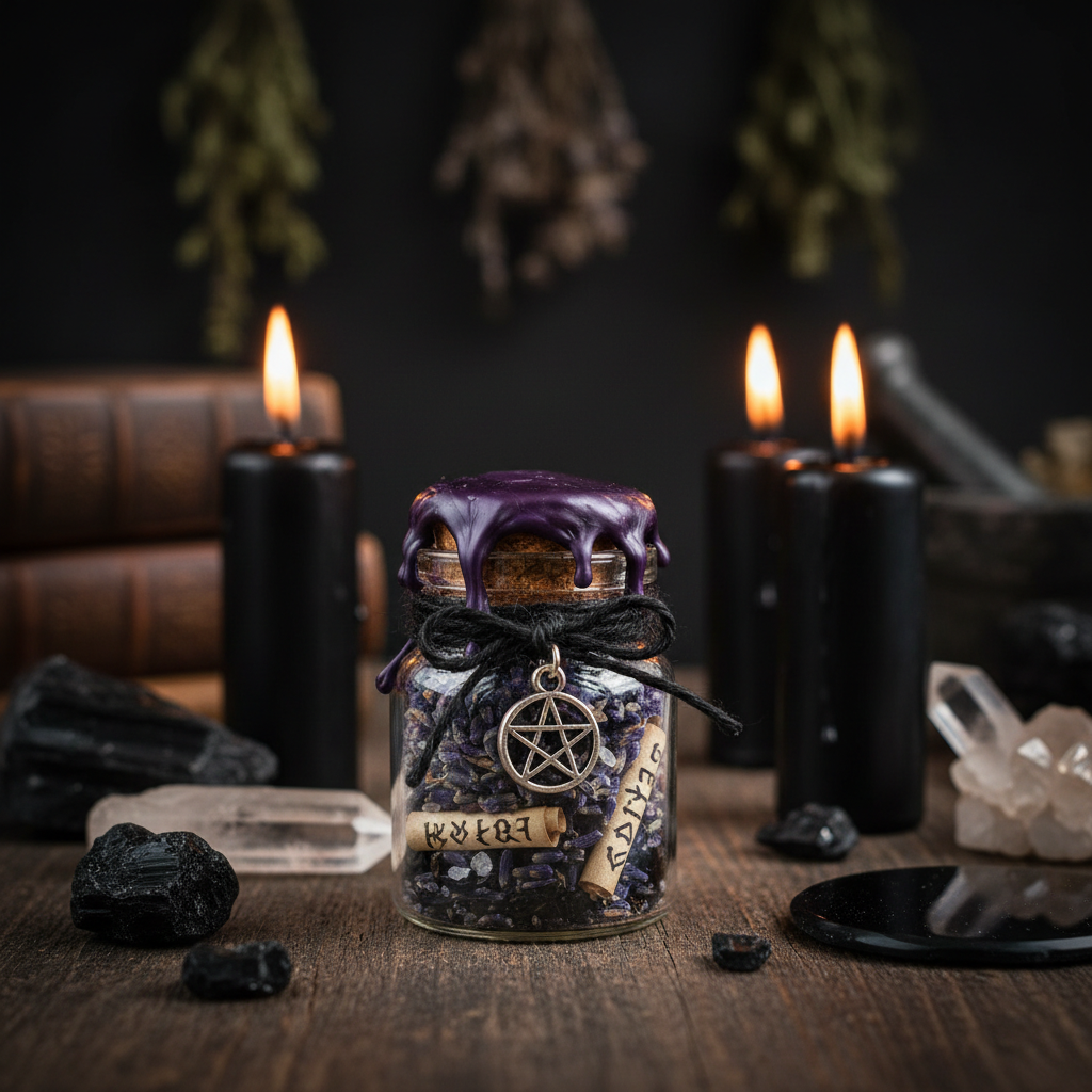 Negative Energy Banishment Jar Charm