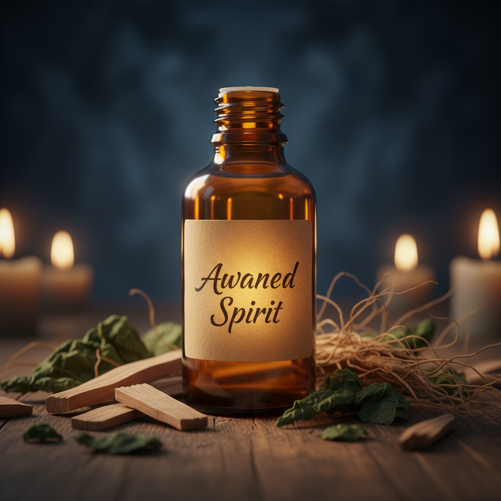 Awakened Spirit Essential Oil bottle