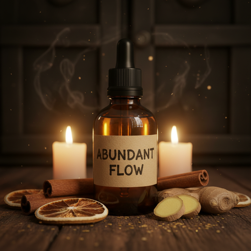 Abundant Flow Essential Oil bottle